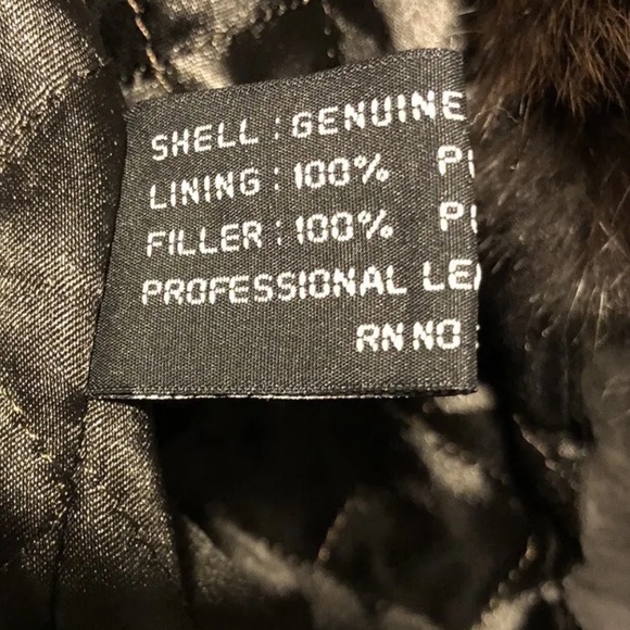 Adler Collection vintage real fur genuine leather winter coat - Picture 7 of 9